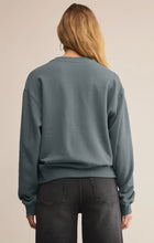 Load image into Gallery viewer, Z SUPPLY CLASSIC BOYFRIEND SWEATSHIRT - STORM CLOUD
