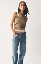Load image into Gallery viewer, Z SUPPLY CLASSIC SCOOP RIB TANK - DESERT TAN
