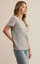 Load image into Gallery viewer, Z SUPPLY FOUNDATION PREMIUM SLUB TEE - CLASSIC HEATHER GREY
