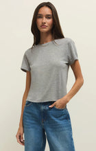 Load image into Gallery viewer, Z SUPPLY TOURIST KNIT JERSEY TEE - CLASSIC HEATHER GREY
