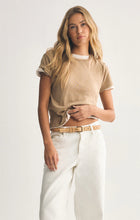 Load image into Gallery viewer, Z SUPPLY TOURIST KNIT JERSEY TEE - DESERT TAN
