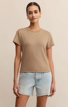 Load image into Gallery viewer, Z SUPPLY TOURIST KNIT JERSEY TEE - DESERT TAN
