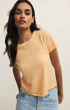 Load image into Gallery viewer, Z SUPPLY JUNIE COTTON TEE - CUSTARD
