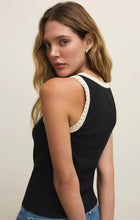 Load image into Gallery viewer, Z SUPPLY CLARKE RIB TANK - BLACK
