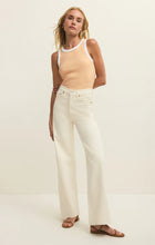 Load image into Gallery viewer, Z SUPPLY CLARKE RIB TANK - CUSTARD

