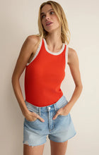 Load image into Gallery viewer, Z SUPPLY CLARKE RIB TANK - LYCHEE
