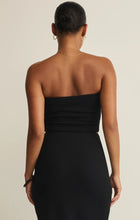 Load image into Gallery viewer, Z SUPPLY CAFFARI TUBE TOP TANK - BLACK
