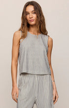 Load image into Gallery viewer, Z SUPPLY SLOANE KNIT STRIPED TANK TOP - ECLIPSE
