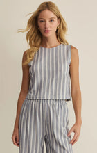 Load image into Gallery viewer, Z SUPPLY SLOANE KNIT STRIPED TANK TOP - SUMMER STONE
