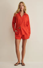 Load image into Gallery viewer, Z SUPPLY THE PERFECT AIRY GAUZE BUTTON UP - LYCHEE
