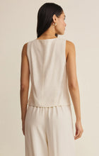 Load image into Gallery viewer, Z SUPPLY ROMAN LINEN VEST - CLOUD
