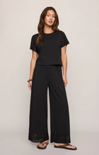 Load image into Gallery viewer, Z SUPPLY BANYAN CROCHET TOP - BLACK
