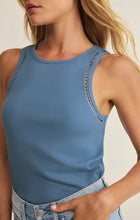 Load image into Gallery viewer, Z SUPPLY BOA RIB TANK - LAKE BLUE
