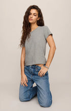 Load image into Gallery viewer, Z SUPPLY JUNIE SLUB TEE - CLASSIC HEATHER GREY
