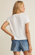 Load image into Gallery viewer, Z SUPPLY JUNIE SLUB TEE - WHITE
