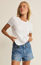 Load image into Gallery viewer, Z SUPPLY JUNIE SLUB TEE - WHITE
