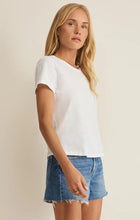 Load image into Gallery viewer, Z SUPPLY JUNIE SLUB TEE - WHITE
