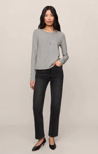 Load image into Gallery viewer, Z SUPPLY JUNIE LONG SLEEVE TEE - CLASSIC HEATHER GREY
