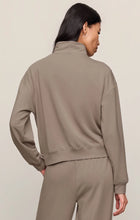 Load image into Gallery viewer, Z SUPPLY GATE CHECK SWEATSHIRT - WILD MUSHROOM
