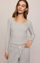 Load image into Gallery viewer, Z SUPPLY GREYSON SCOOP LONG SLEEVE TEE - SILVERLAKE

