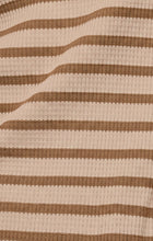 Load image into Gallery viewer, Z SUPPLY ARLET STRIPE THERMAL TOP - SADDLE SUEDE
