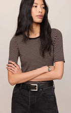 Load image into Gallery viewer, Z SUPPLY FREIDA STRIPED TEE - WILD MUSHROOM
