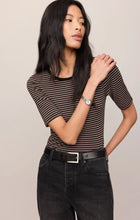 Load image into Gallery viewer, Z SUPPLY FREIDA STRIPED TEE - WILD MUSHROOM
