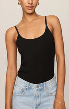 Load image into Gallery viewer, Z SUPPLY SECOND SKIN CAMI - BLACK
