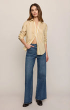 Load image into Gallery viewer, Z SUPPLY GOLDEN HAVEN STRIPE BUTTON UP - GOLDEN SAGE
