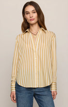 Load image into Gallery viewer, Z SUPPLY GOLDEN HAVEN STRIPE BUTTON UP - GOLDEN SAGE
