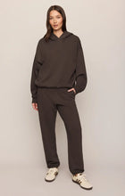Load image into Gallery viewer, Z SUPPLY FIRST QUARTER HOODIE - COCOA BEAN
