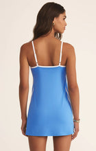 Load image into Gallery viewer, Z SUPPLY CONTRAST MINI DRESS - REGATTA BLUE
