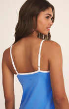 Load image into Gallery viewer, Z SUPPLY CONTRAST MINI DRESS - REGATTA BLUE
