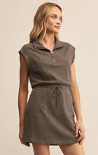 Load image into Gallery viewer, Z SUPPLY CLUB MINI DRESS - TAVERN
