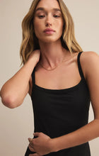 Load image into Gallery viewer, Z SUPPLY ARENA RIB MINI DRESS - BLACK
