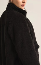 Load image into Gallery viewer, Z SUPPLY JACKSON TEDDY SHERPA JACKET - BLACK
