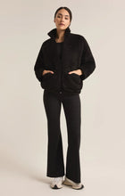 Load image into Gallery viewer, Z SUPPLY JACKSON TEDDY SHERPA JACKET - BLACK
