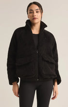 Load image into Gallery viewer, Z SUPPLY JACKSON TEDDY SHERPA JACKET - BLACK
