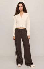 Load image into Gallery viewer, Z SUPPLY BREAKAWAY TRACK PANT - DARK CHOCOLATE
