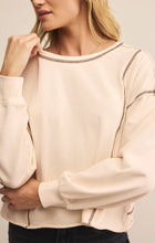 Load image into Gallery viewer, Z SUPPLY FAN CLUB SWEATSHIRT - CRYSTAL
