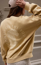 Load image into Gallery viewer, Z SUPPLY WILD SIDE SWEATSHIRT - WASHED GOLD
