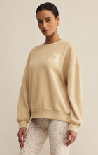 Load image into Gallery viewer, Z SUPPLY WILD SIDE SWEATSHIRT - WASHED GOLD
