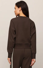 Load image into Gallery viewer, Z SUPPLY COMEBACK SWEATSHIRT - DARK CHOCOLATE
