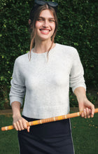 Load image into Gallery viewer, Z SUPPLY STAND IN CROPPED SWEATER - FEATHER GREY
