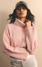 Load image into Gallery viewer, Z SUPPLY URSA TURTLENECK SWEATER - CASHMERE PINK
