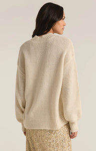 Z SUPPLY DANICA SWEATER - SEA SALT