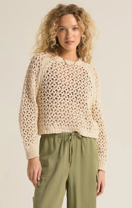 Z SUPPLY CASSIAN SWEATER - SEA SALT