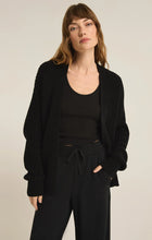 Load image into Gallery viewer, Z SUPPLY SUTTON RIB CARDIGAN - BLACK
