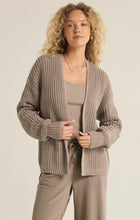 Load image into Gallery viewer, Z SUPPLY SUTTON RIB CARDIGAN - HEATHER TAUPE
