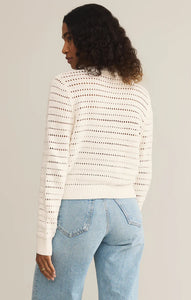 Z SUPPLY ROMANCE CARDIGAN - SEA SALT